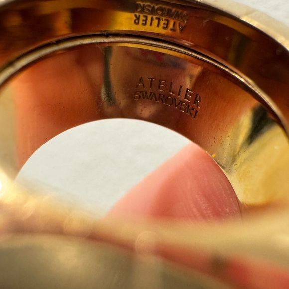 Swarovski Atelier Fluid Azzurro Ring - Picture 11 of 15